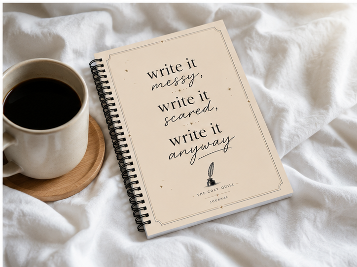 Write It Anyway Spiralbound Notebook 8.5x11 Lined Journal